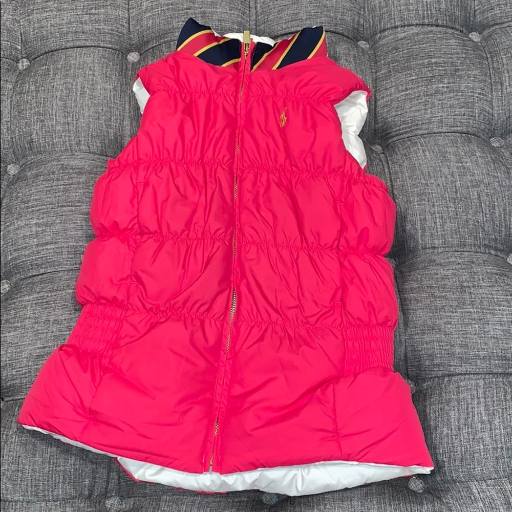 Ralph Lauren Reversible puffy vest, size 10/12
